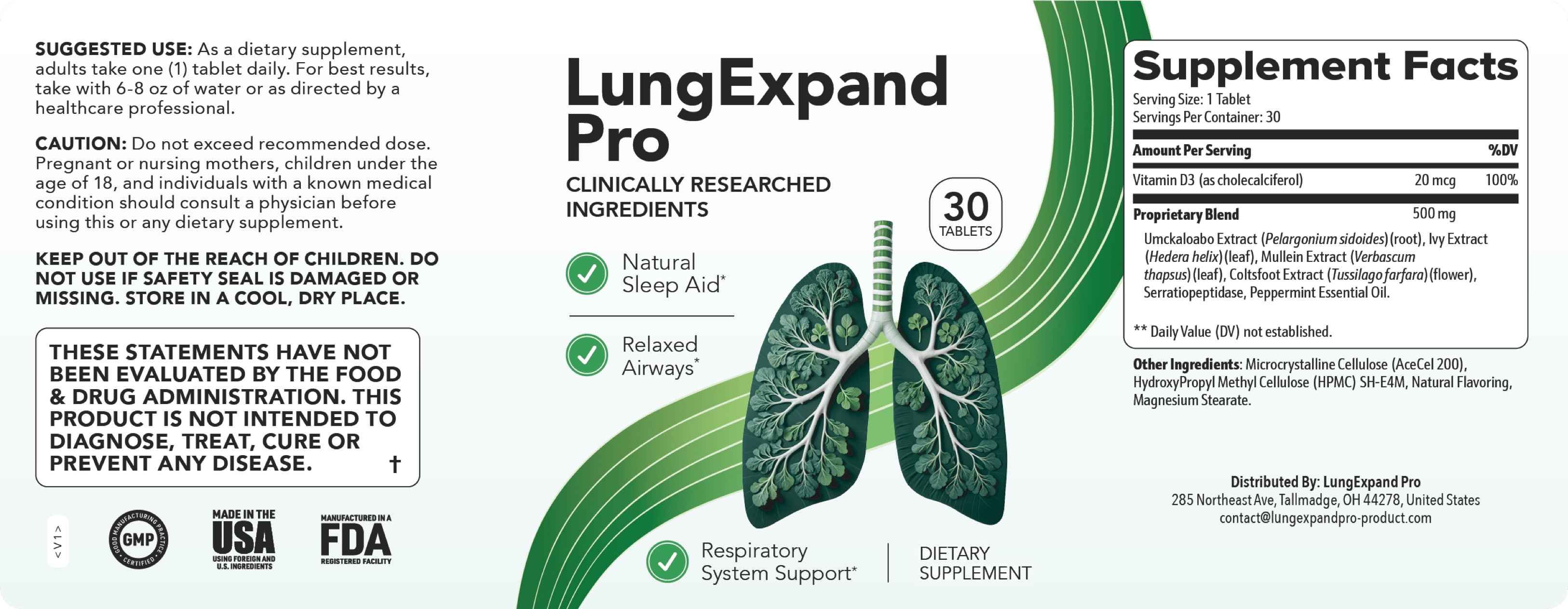 LungExpand Pro Benefits